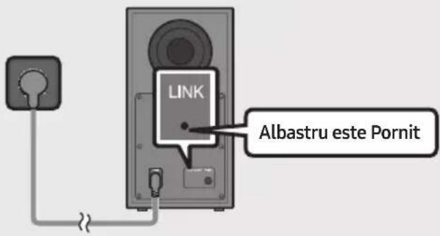 LINK Albastru este Pornit
