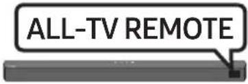 SAMSUNG HW-B540 - Indstille Soundbar-lyden med en tv'ets fjernbetjening - 9