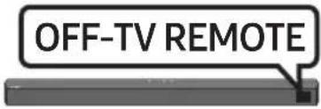 SAMSUNG HW-B540 - Indstille Soundbar-lyden med en tv'ets fjernbetjening - 3