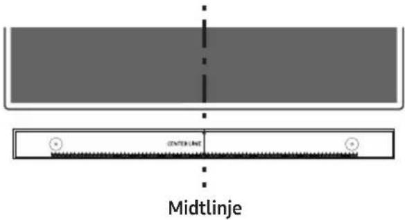 CENTER LINE Midtlinje