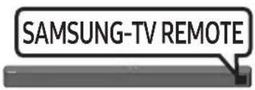 SAMSUNG HW-B540 - Ajuste do volume do Soundbar com o controlo remoto de um televisor - 6