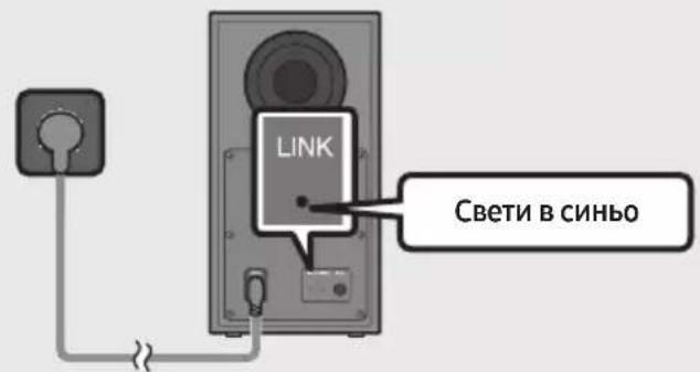 LINK Свети в синьо