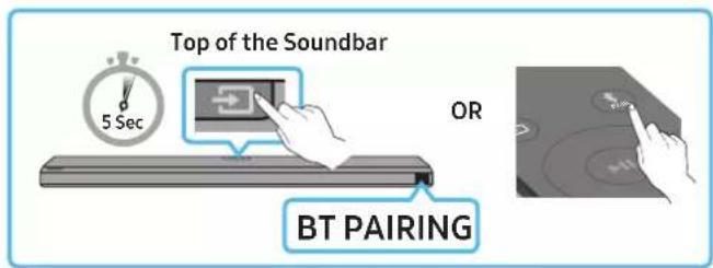 SAMSUNG HW-Q710A - Method 1. Connecting via Bluetooth - 2