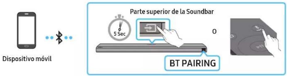 SAMSUNG HW-Q710A - Método 1. Conexión a属实es de Bluetooth - 1