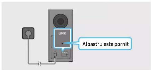 SAMSUNG HW-Q710A - Conectarea manuală a subwooferului - 3