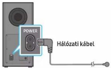 SAMSUNG HW-Q710A - Az aramellatas es az egységek csatlakoztatasa - 1