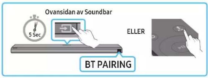 SAMSUNG HW-Q710A - Metod1. Ansluta via Bluetooth - 2
