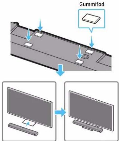 SAMSUNG HW-Q710A - Gummifod - 1