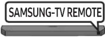 SAMSUNG HW-Q64C - Anpassen der Soundbar-Lautstärke mit einer TV-Fernbedienung - 6