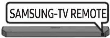 SAMSUNG HW-Q64C - „Soundbar“ garsumo reguliavimas televizoriaus nuotolinio valdymo pultu - 6