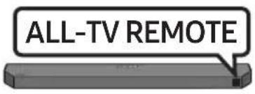 SAMSUNG HW-Q64C - Réglage du volume de la Soundbar avec une télécommande de téléviseur - 9
