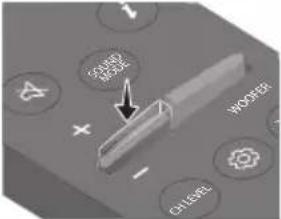 SAMSUNG HW-Q64C - Hoe de afstandsbediening gebruiken - 7