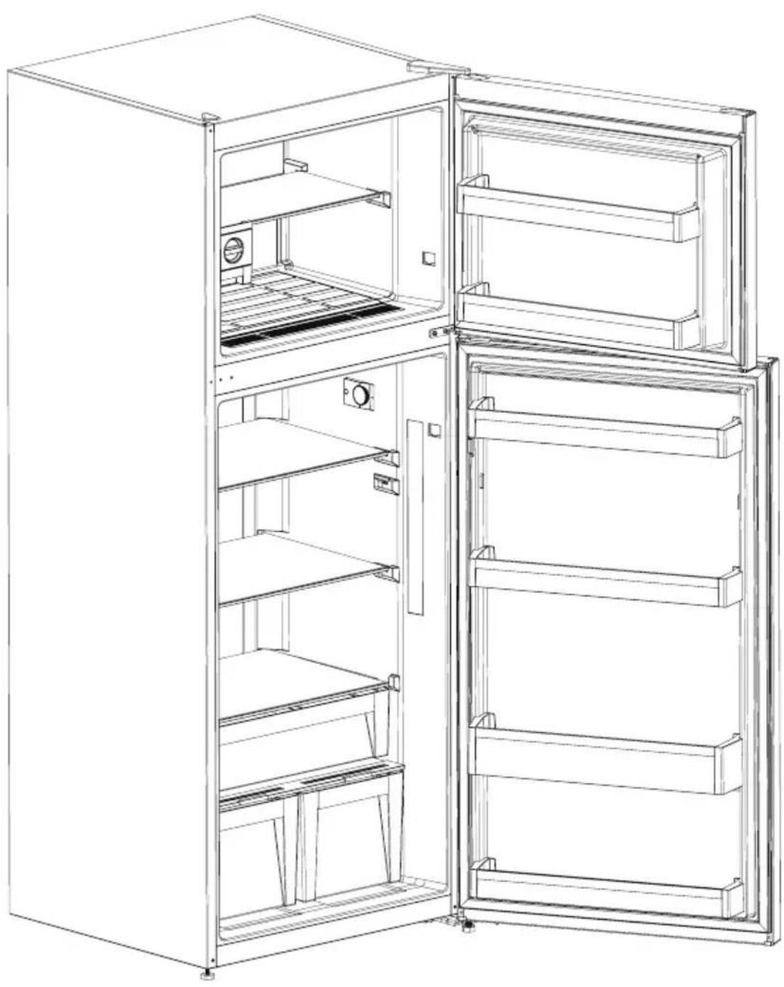 SAMSUNG RT30A3100SA - How to reverse door(applicable model only) - 1