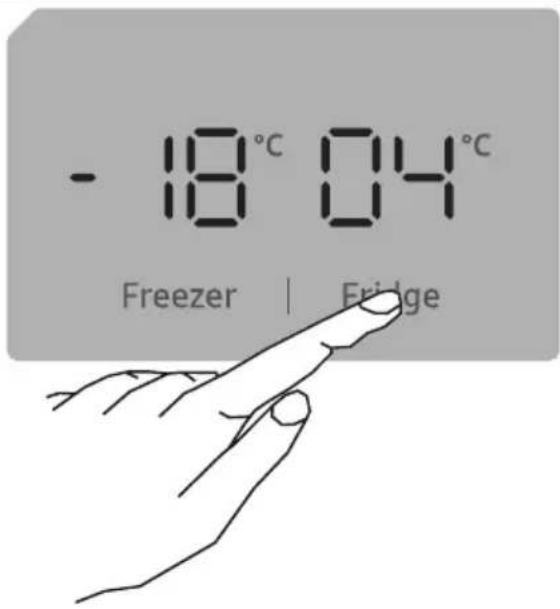 SAMSUNG RT30A3100SA - Cooler Temperature Settings - 1