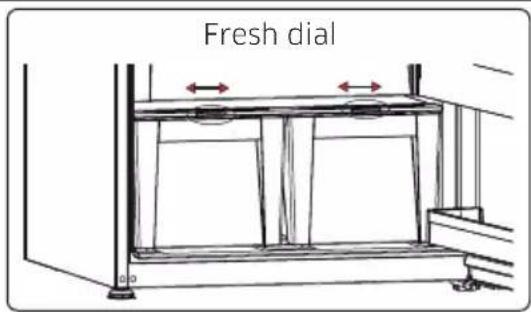 SAMSUNG RT30A3100SA - Do not put food you want to freeze or ice trays (to make ice) in the fresh zone - 2
