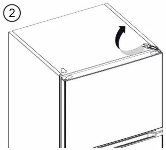 SAMSUNG RT30A3100SA - How to reverse door(applicable model only) - 3