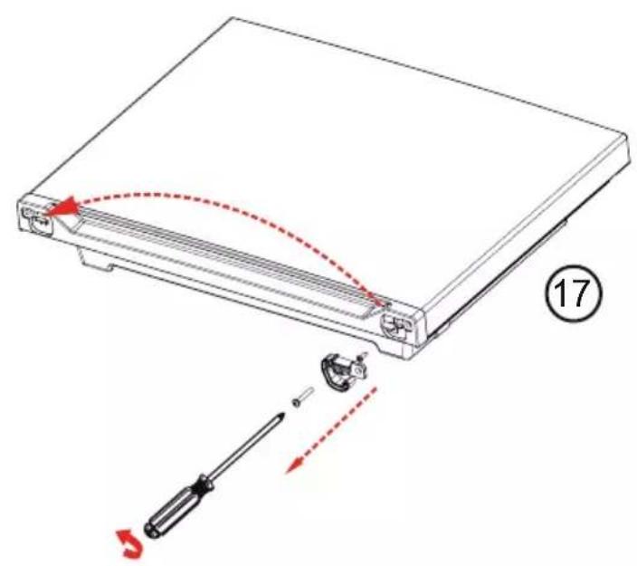 SAMSUNG RT30A3100SA - How to reverse door(applicable model only) - 14