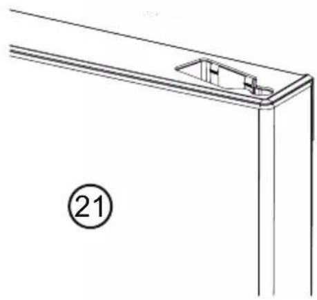 SAMSUNG RT30A3100SA - How to reverse door(applicable model only) - 17