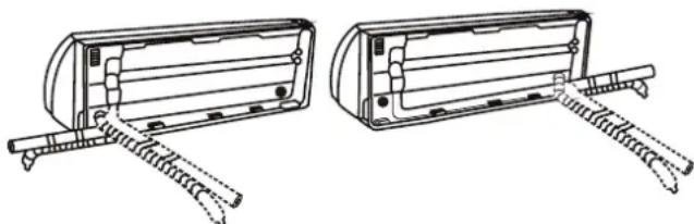 SAMSUNG AR18BXHQASIXEU - HINWEIS ÜBER ROHRWINKEL - 1