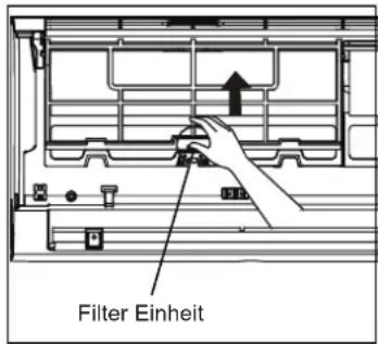 SAMSUNG AR18BXHQASINEU - Reinigen des Luftfilters - 1