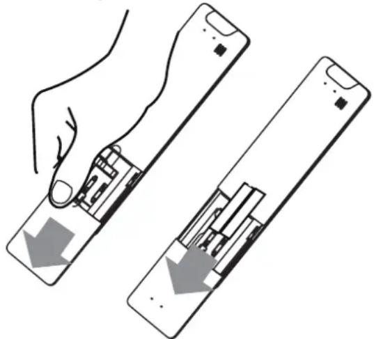 SAMSUNG AR18BXHQASINEU - Insertion et Remplacement des Piles - 1