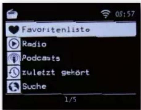 Imperial DABMAN i460 - Internet Radiostation auswählen - 3
