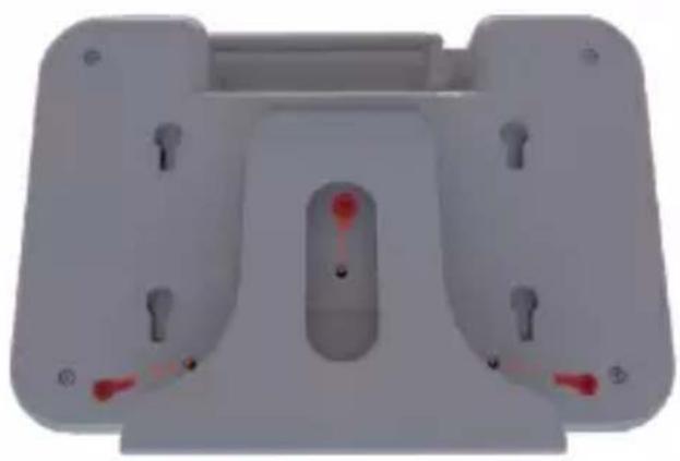 Imperial DABMAN i460 - De radio op de plank bevestigen (zonder boren) - 2