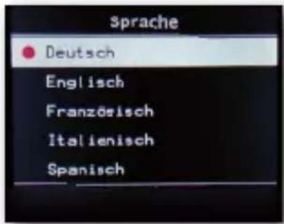 Imperial DABMAN i460 - Sprachwahl - 2