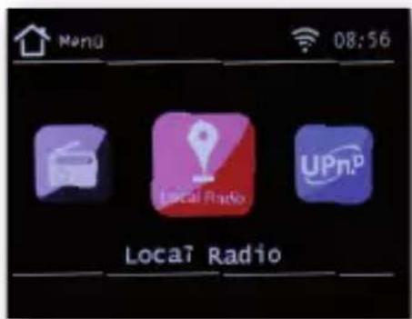 Imperial DABMAN i460 - Local radio stations - 1