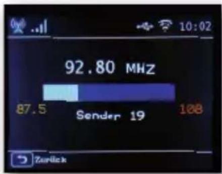 Imperial DABMAN i460 - Automatic FM search - 1