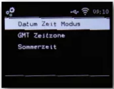 Imperial DABMAN i460 - Datum Zeit - 1