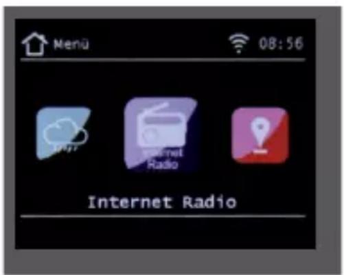 Imperial DABMAN i460 - sélectionner une station de radio Internet - 1