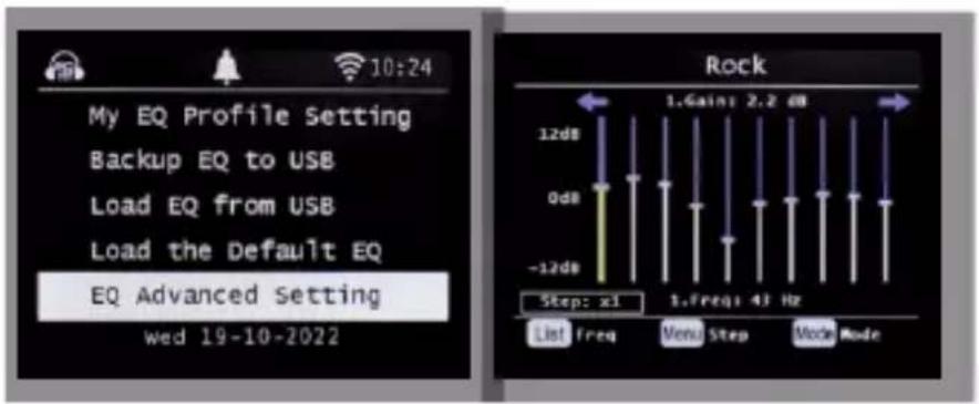 Imperial DABMAN i460 - EQ (égaliseur) - 2