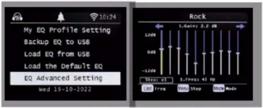 Imperial DABMAN i460 - EQ (equalizer) - 2