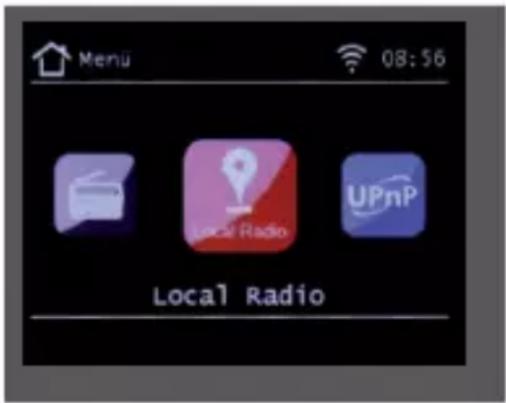 Imperial DABMAN i460 - stations de radio locales - 1