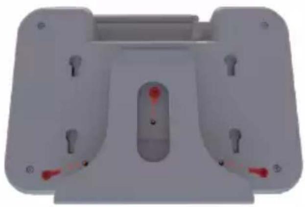 Imperial DABMAN i460 - Fissare la radio al ripiano (senza forare) - 2