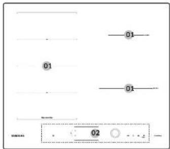 SAMSUNG NZ64B6058FK - Kookzones - 2