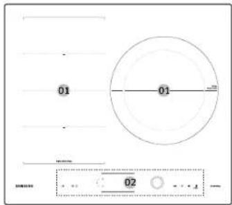 SAMSUNG NZ64B6058FK - Kuhalna mesta - 4