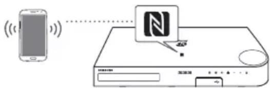 SAMSUNG HT-H5530HK - การใช้ NFC (Near Field Communication) - 1