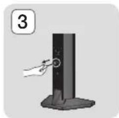 SAMSUNG HT-H5530HK - การติดตั้งลำโพงบนชาตั้ง Half Tallboy - 3