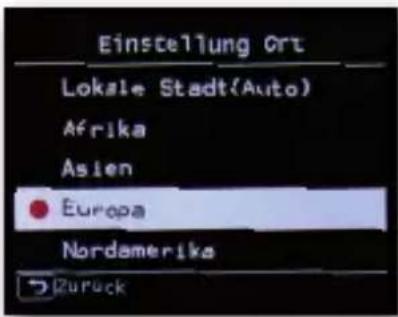 Imperial DABMAN i310 CD - Settings location - 1