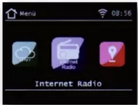 Imperial DABMAN i310 CD - sélectionner une station de radio Internet - 1