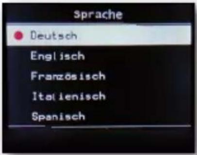 Imperial DABMAN i310 CD - Language selection - 1