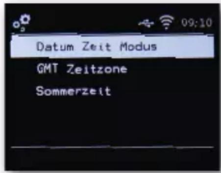Imperial DABMAN i310 CD - Datum Zeit - 1