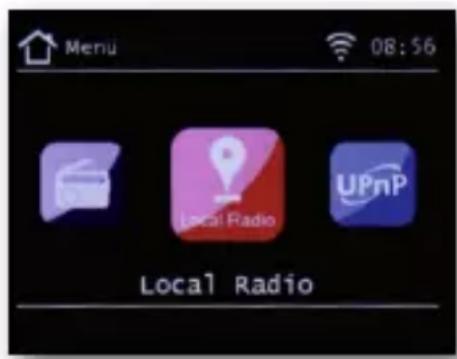 Imperial DABMAN i310 CD - Lokale radiostations - 1