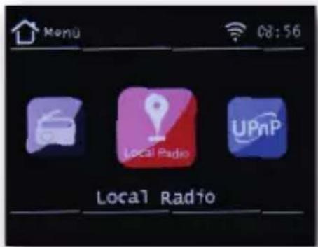 Imperial DABMAN i310 CD - Lokale Radiostationen - 1