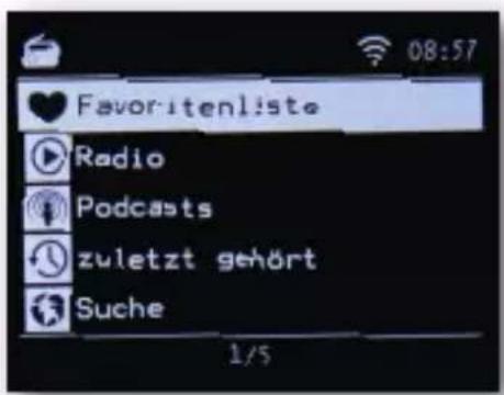 Imperial DABMAN i310 CD - Internet Radiostation auswählen - 2