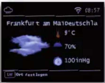 Imperial DABMAN i310 CD - Wetter - 2