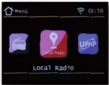 Imperial DABMAN i310 CD - 8.6.Local radio stations - 1