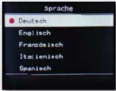 Imperial DABMAN i310 CD - Sprachwahl - 1